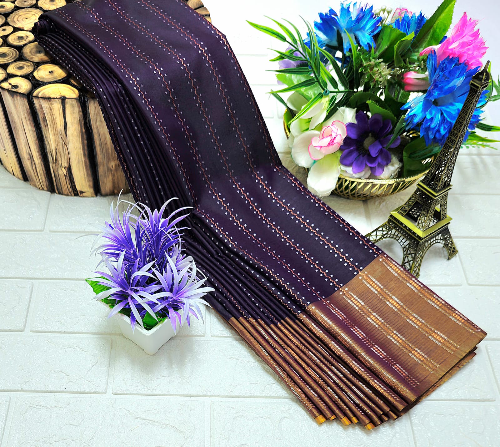 Party Wear Silk Sarees 033
