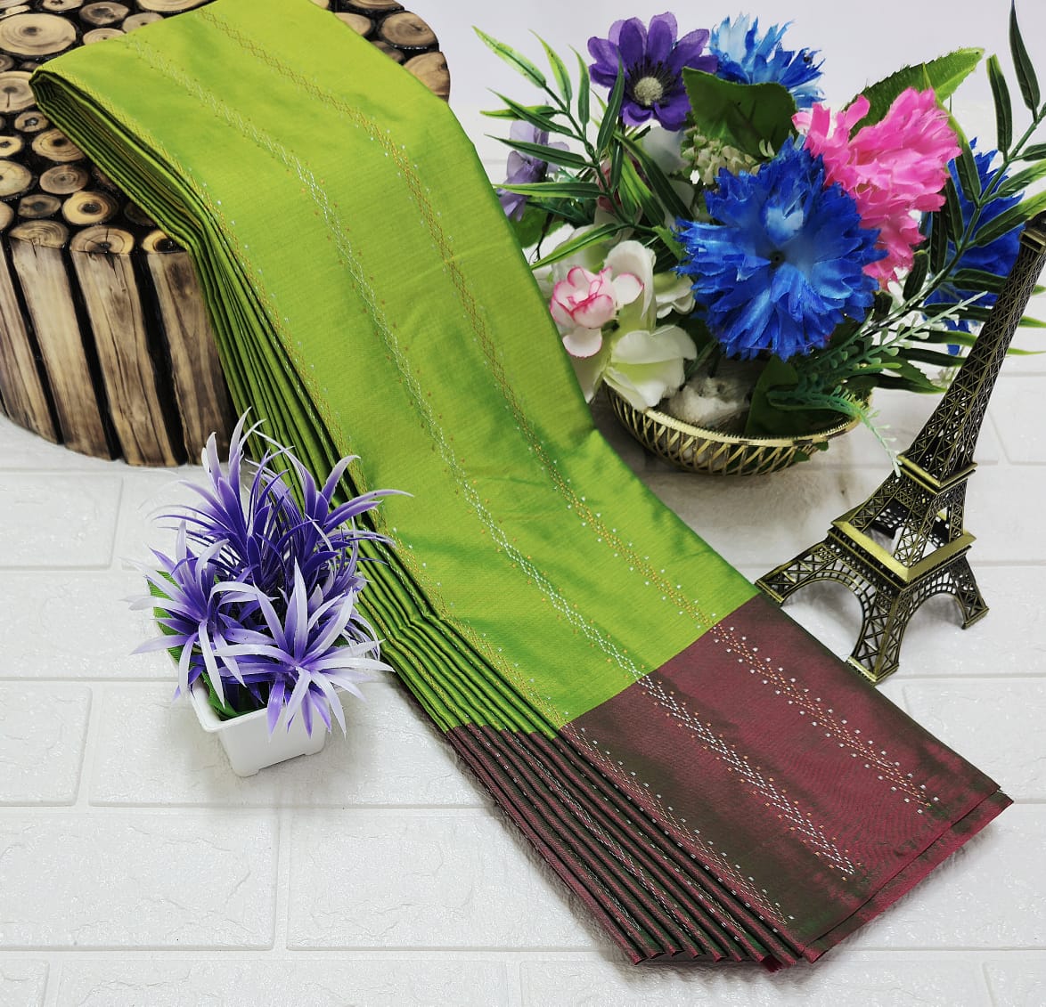 Party Wear Silk Sarees 043
