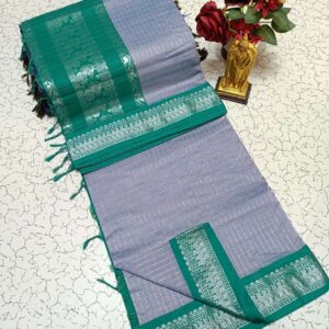 Checked Kalyani Cotton Sarees 006