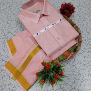 Silk Shirt & Dhothi 006