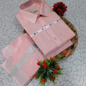 Silk Shirt & Dhothi 009