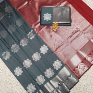 Fancy Bhutta Soft Silk Saree 004