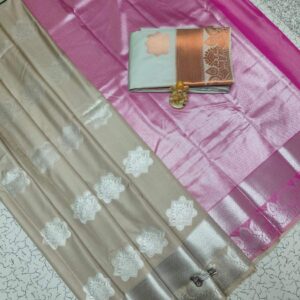 Fancy Bhutta Soft Silk Saree 009
