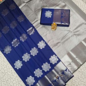 Fancy Bhutta Soft Silk Saree 010