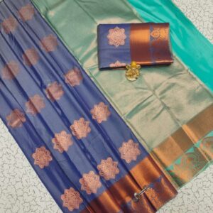 Fancy Bhutta Soft Silk Saree 011