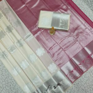 Fancy Bhutta Soft Silk Saree 014