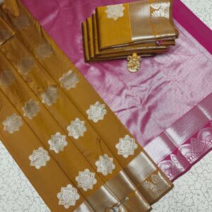 Fancy Bhutta Soft Silk Saree 031