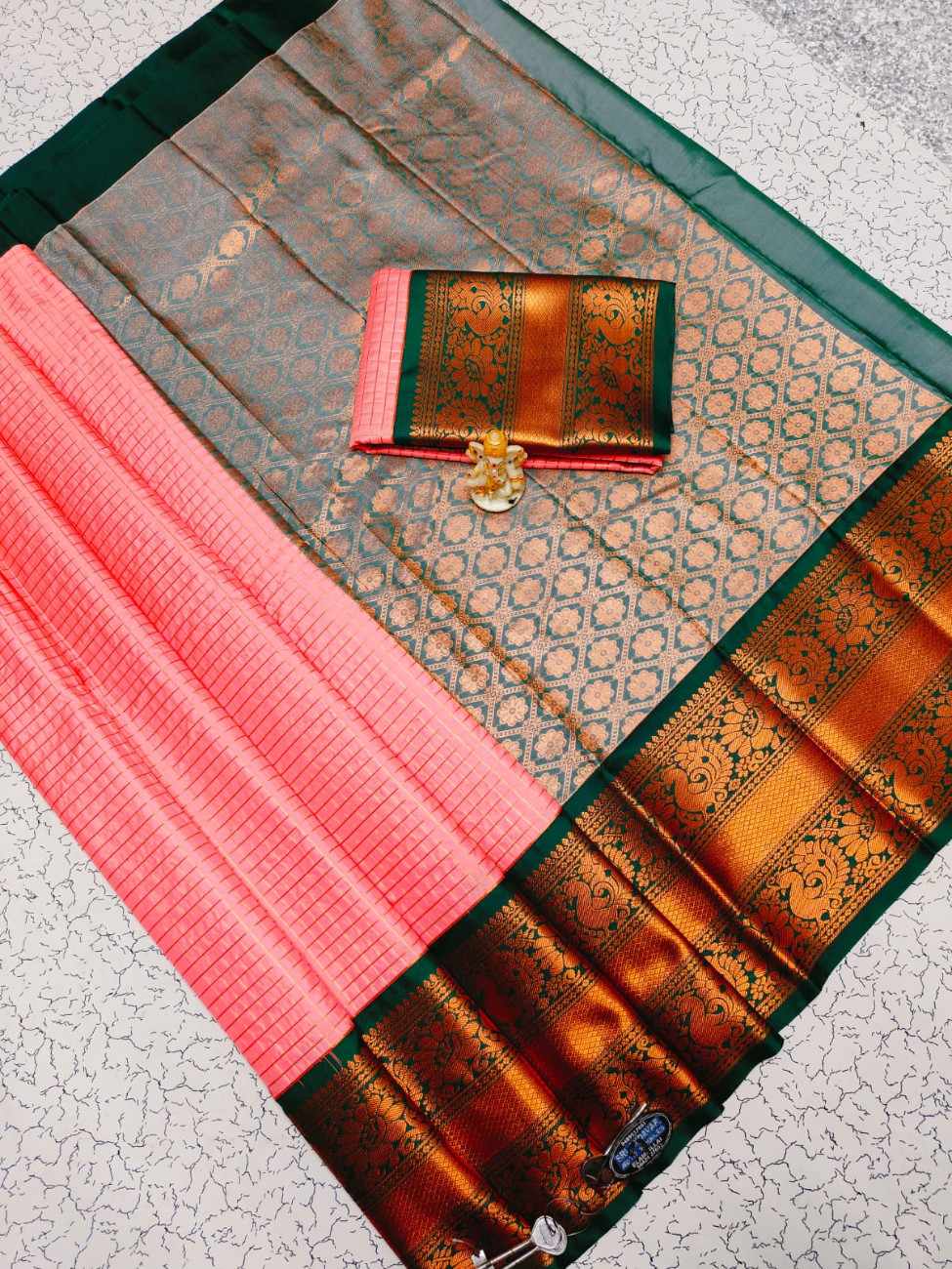 Fancy Butta Big Border Saree 012