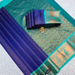 Fancy Butta Big Border Saree 023