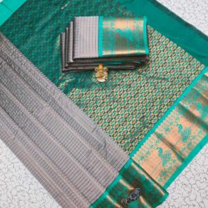 Fancy Butta Big Border Saree 024