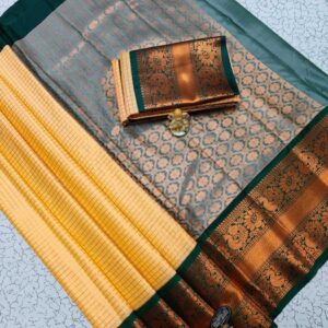 Fancy Butta Big Border Saree 029