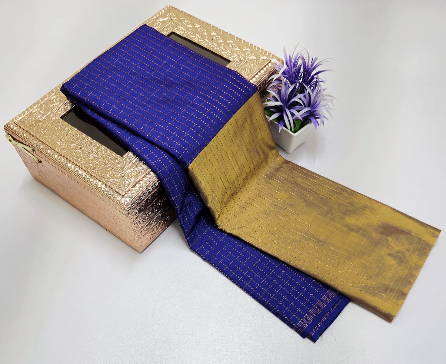 Half and Half Sarees 008