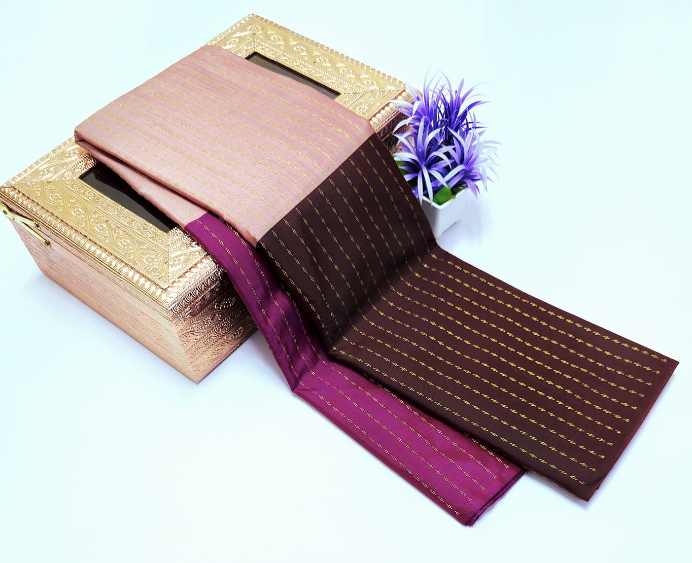 Half and Half Sarees 011