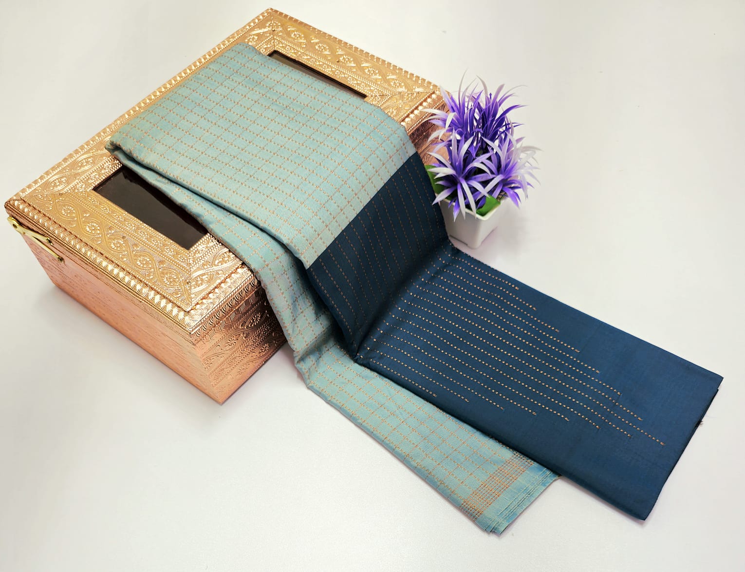 Half and Half Sarees 012