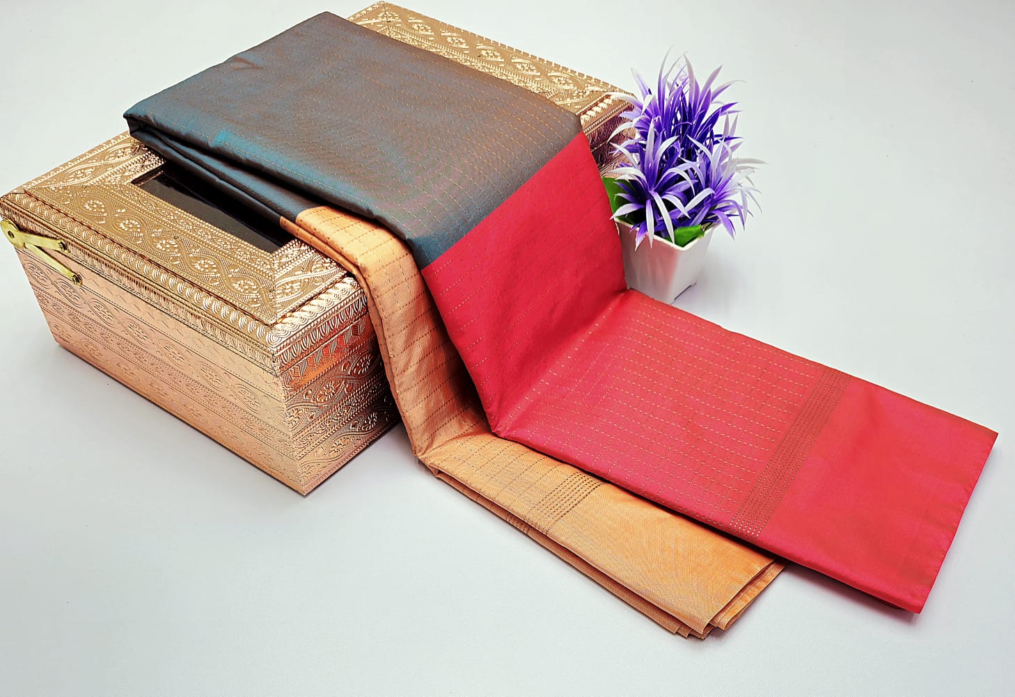 Half and Half Sarees 013