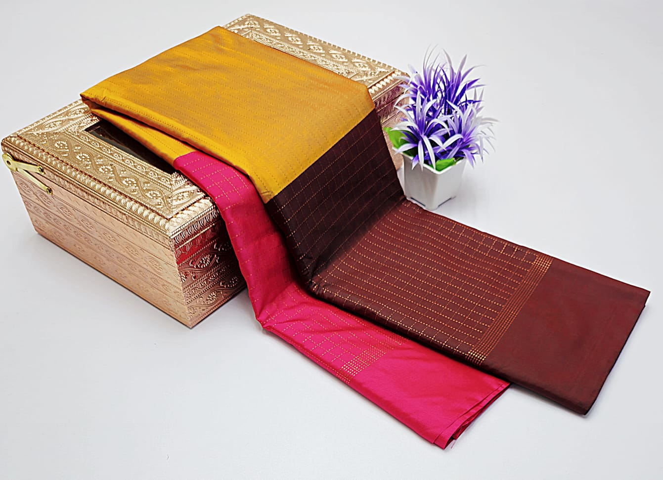 Half and Half Sarees 030