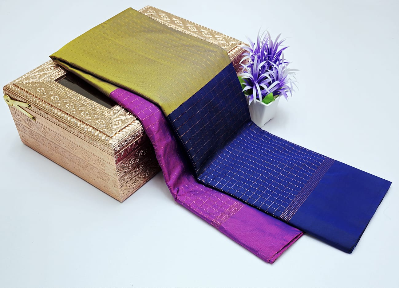 Half and Half Sarees 033