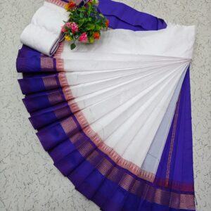 Korvai Border Silk Cotton Saree 005