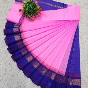 Korvai Border Silk Cotton Saree 007