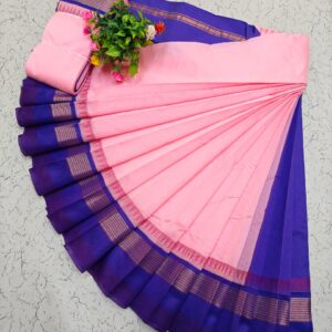 Korvai Border Silk Cotton Saree 014
