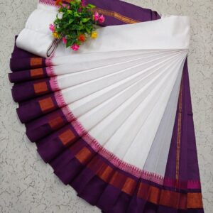 Korvai Border Silk Cotton Saree 016