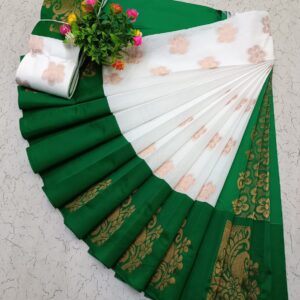 Kotanji Border Silk Cotton Saree 008
