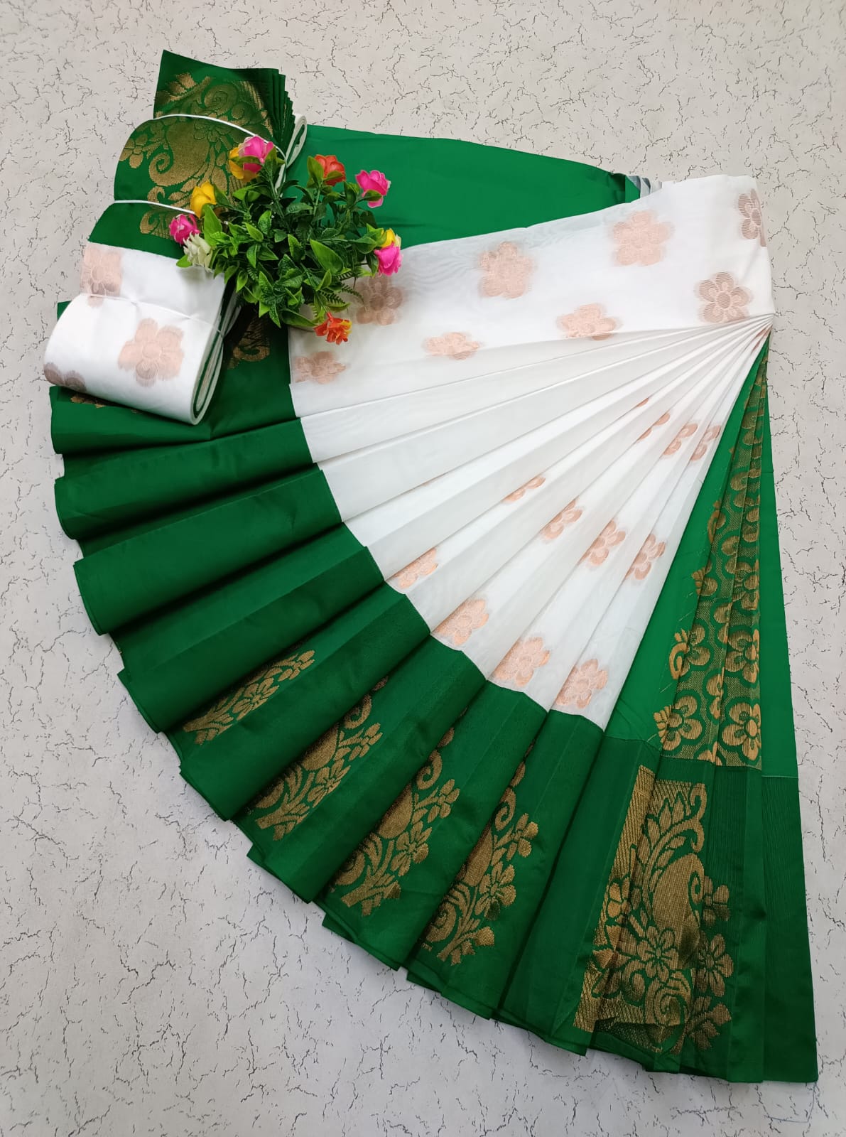 Kotanji Border Silk Cotton Saree 008