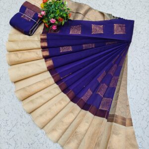 Kotanji Border Silk Cotton Saree 012