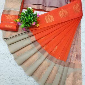 Kotanji Border Silk Cotton Saree 019