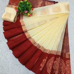 Kotanji Border Silk Cotton Saree 022