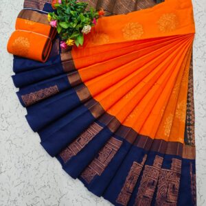 Kotanji Border Silk Cotton Saree 024