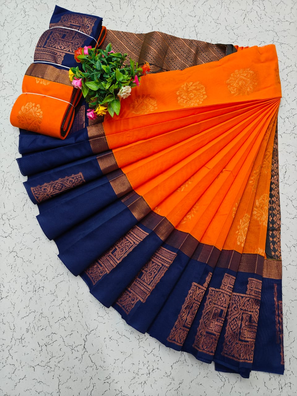 Kotanji Border Silk Cotton Saree 024