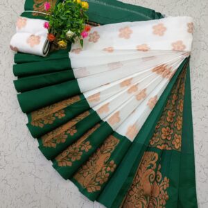 Kotanji Border Silk Cotton Saree 035