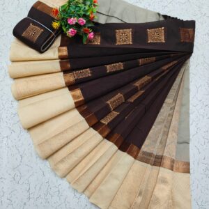Kotanji Border Silk Cotton Saree 036