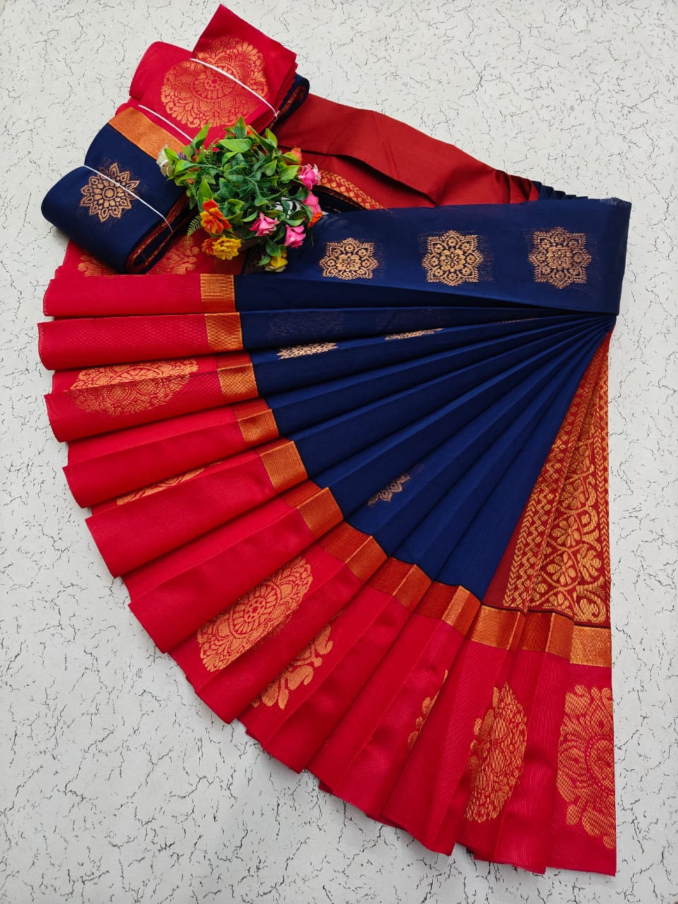 Kotanji Border Silk Cotton Saree 037
