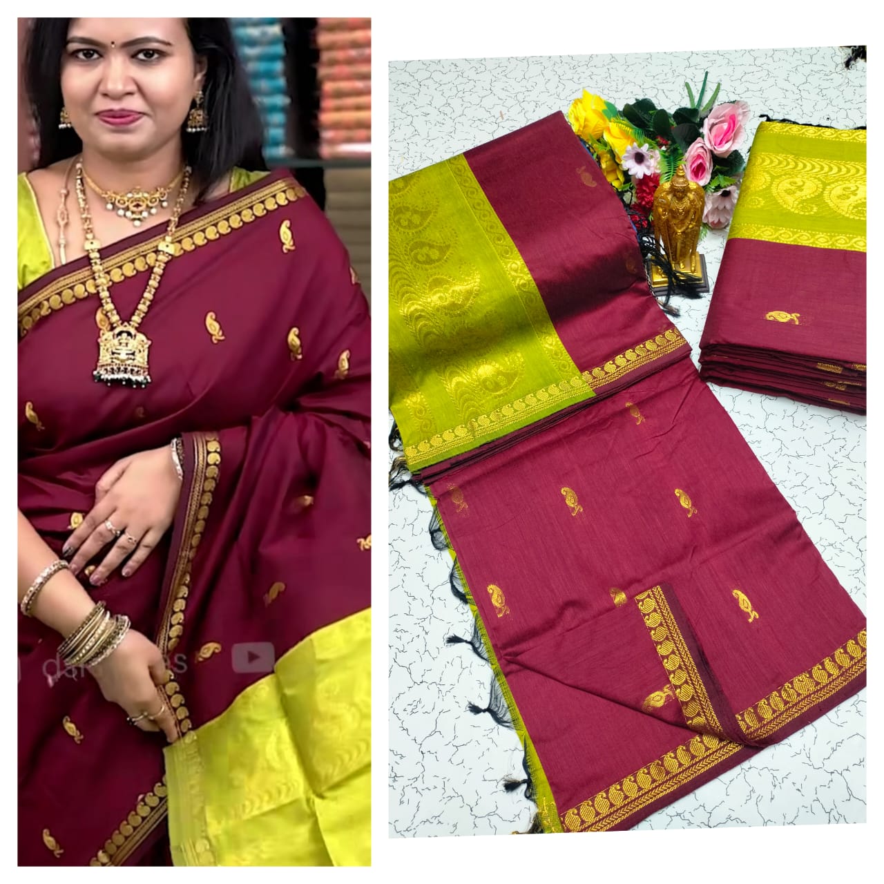 Maheswari Silk Cotton Saree 022