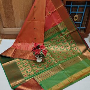 Meena Work Silk Saree 002