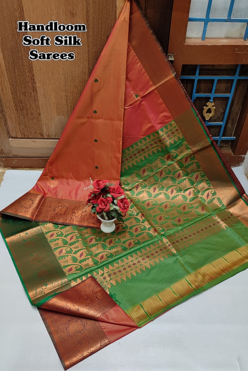 Meena Work Silk Saree 002