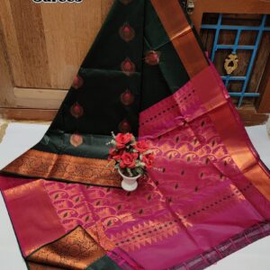 Meena Work Silk Saree 003