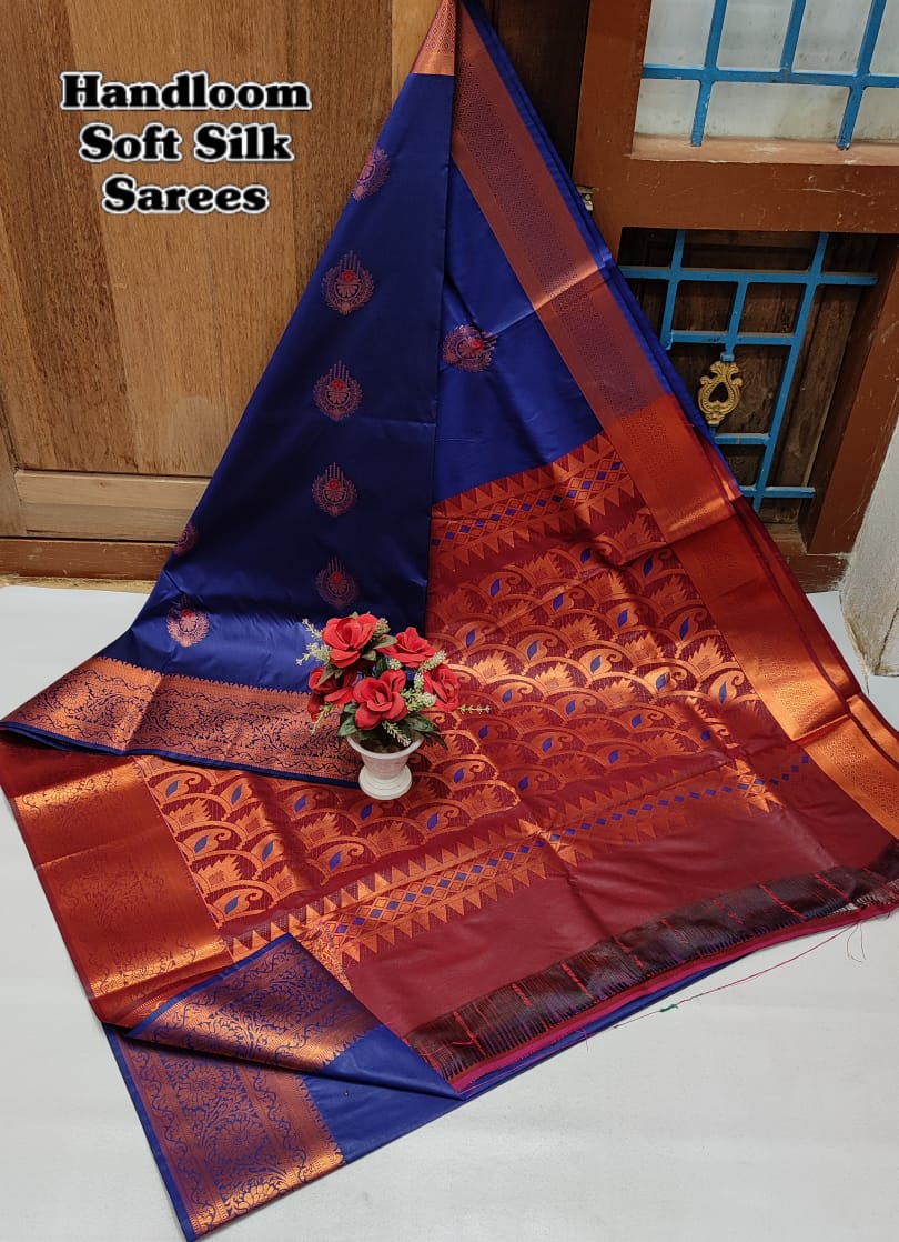 Meena Work Silk Saree 004