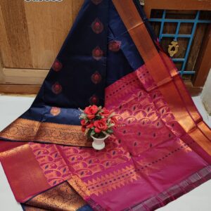 Meena Work Silk Saree 005