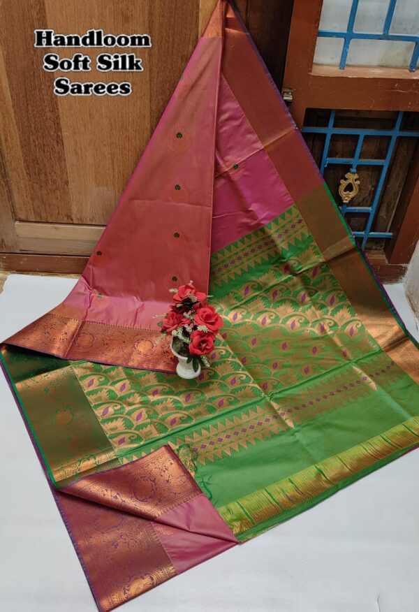 Meena Work Silk Saree 006