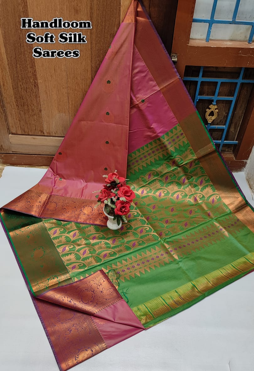 Meena Work Silk Saree 006