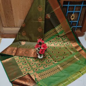 Meena Work Silk Saree 007