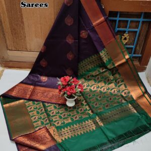 Meena Work Silk Saree 008