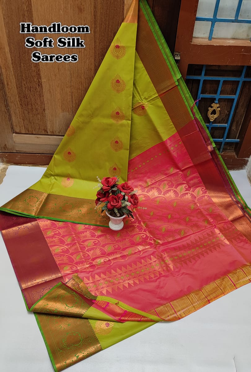 Meena Work Silk Saree 010