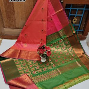 Meena Work Silk Saree 011