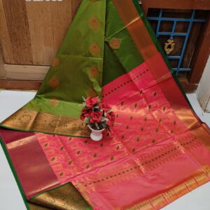 Meena Work Silk Saree 012