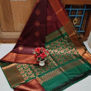 Meena Work Silk Saree 014
