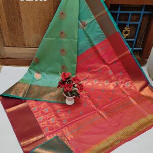 Meena Work Silk Saree 016